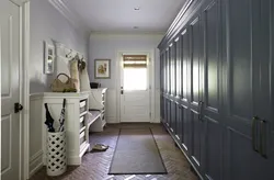 Entrance hall to the corridor in the house photo