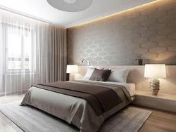 Bedroom design in tones modern style real