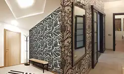 Какие обои в тренде для прихожей фото