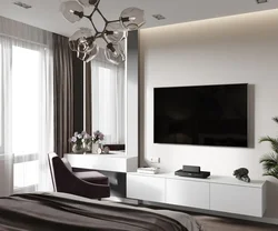 TV Stands In The Bedroom Photo