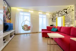 Yeniyetmələr Üçün Qonaq Otağı Dizaynı
