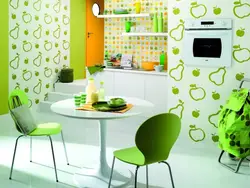 How To Wallpaper A Kitchen Photo