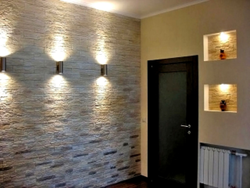 Interior Decoration Of The Hallway With Tiles Photo