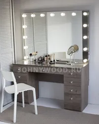 Makeup Tables With Mirror For Bedroom Photo