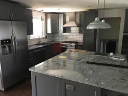 Акси ошхона ман countertop хокистарӣ