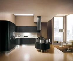 Round Kitchen Interior Photo