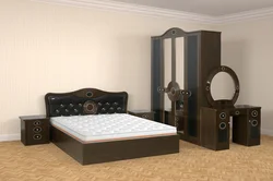 Жатын бөлмеге арналған жиһаздың жағымды фотосуреті