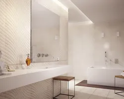 Matte tiles photo in the bathroom