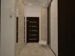 Light Dark Wallpaper In The Hallway Photo