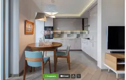Kitchen Living Room Design Tiles And Laminate