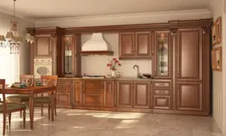 Кухни массив интерьер