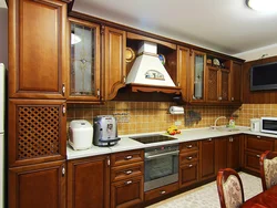 Кухни массив интерьер