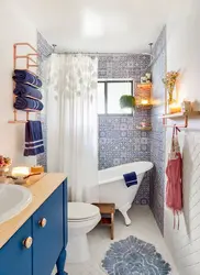 Budget design of a small bath photo
