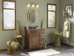 Olive Bathroom Design