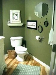 Olive bathroom design