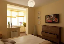 Room design with loggia