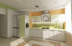 Kitchen interior color according to feng shui