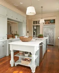 Kitchen interior color according to feng shui