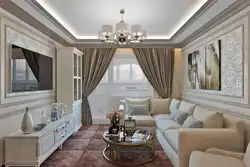 Living room interiors 45 sq m