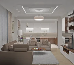 Qonaq otağının interyeri 45 kv