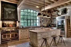 Wood style kitchens photo