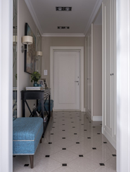 Photo of laminate flooring hallway