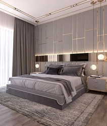 Bedroom interior in modern style inexpensive