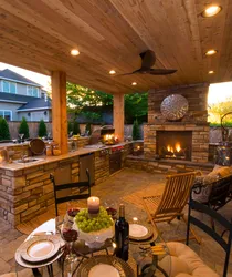 Summer kitchen renovation photo