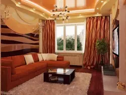 DIY living room design in an apartment