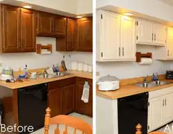 Paint the kitchen before and after photos