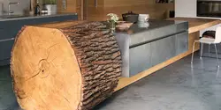 Слэбы в интерьере кухни