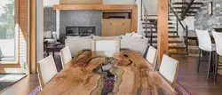 Slabs in the kitchen interior