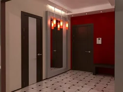 Photo of brown floor in the hallway