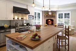 Modern cozy kitchen design