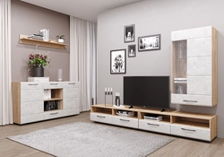 Modul yaşayış otaqları ağ parlaq fotoşəkil