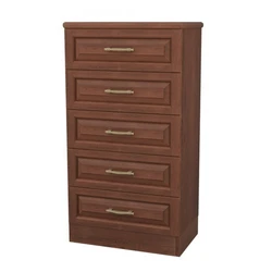 Narrow chest of drawers for the bedroom, depth 30 cm, with drawers photo