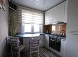 Tables for a small kitchen in Khrushchev photo
