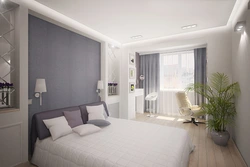 Bedroom design in three rubles