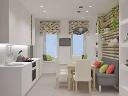 Дызайн інтэр'ераў зона кухні