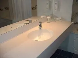 Bathroom Sinks Made Of Artificial Stone Photo