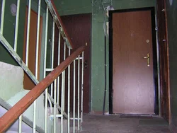 Photo of the entrance door to the apartment from the entrance