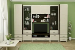 Wall in the living room by Lera photo