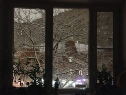 Night Photo From The Apartment Window