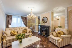 Дизайн интерьера гостиной в классическом стиле квартира фото
