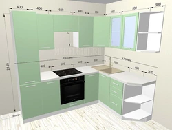 Kitchens 2 meters wide photo