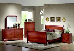 Cherry blossom in the bedroom interior photo