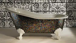 How to cover a bathtub photo