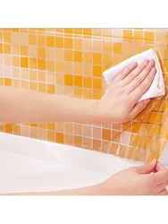 How to cover a bathtub photo