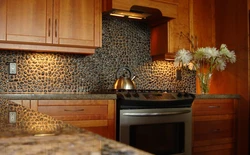 Interior apron for kitchen in apartment