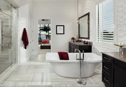 Bathroom floor color photo